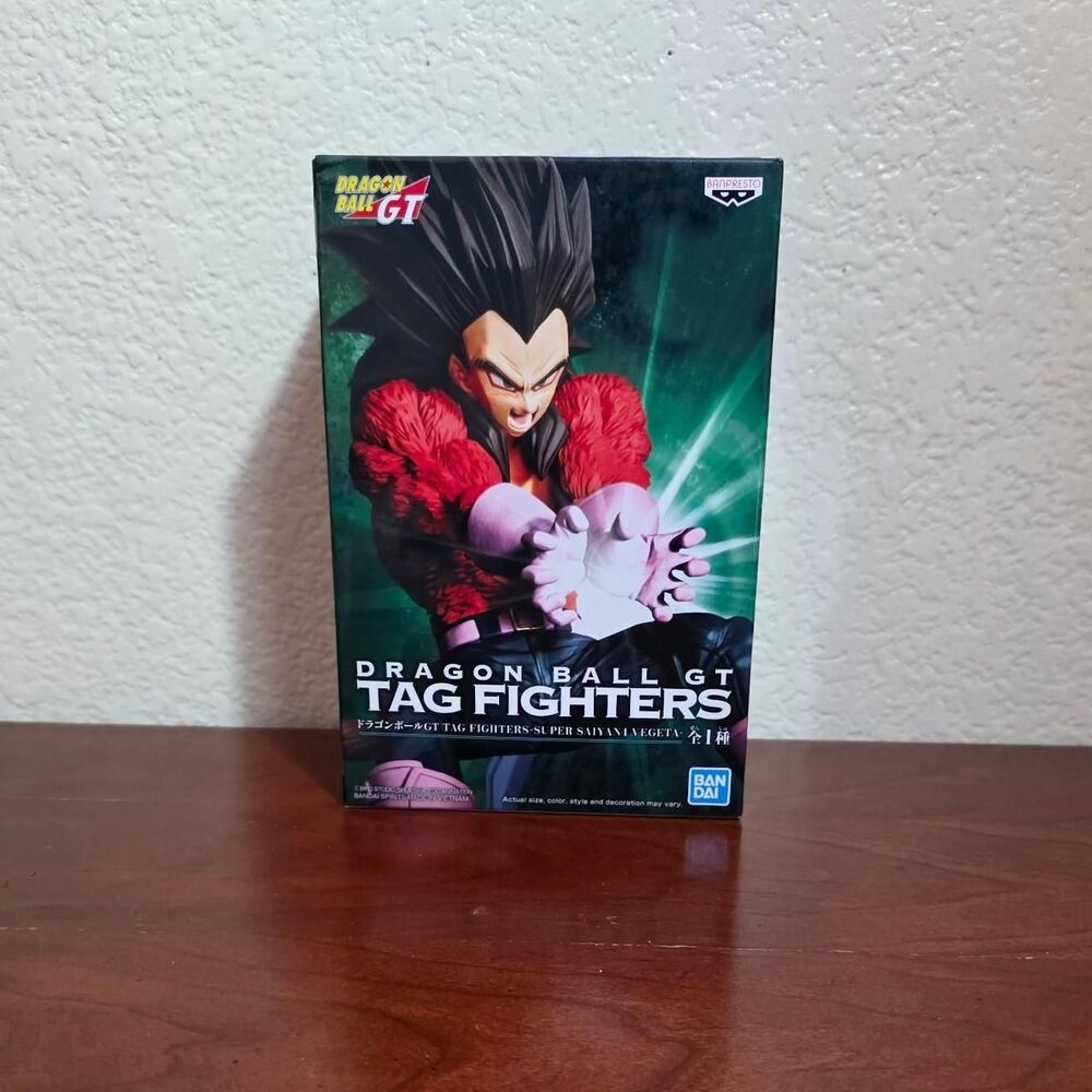 Banpresto Dragon Ball GT Tag Fighters Super Saiyan 4 Vegeta Red Anime Figure
